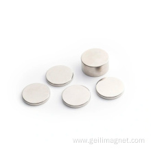 Sintered NdFeb round magnet with saturation magnetization